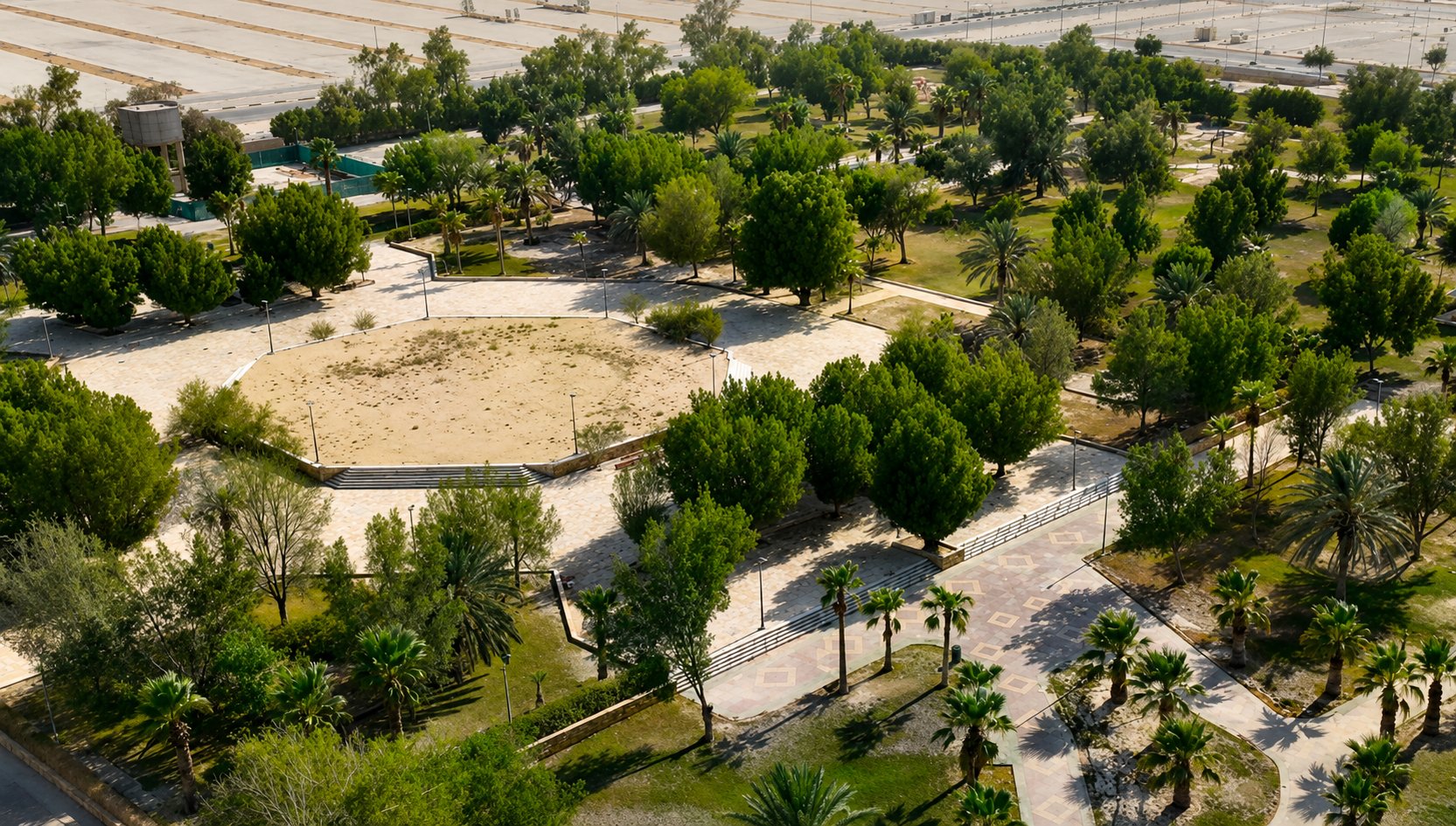 حديقة الاستاد الرياضي