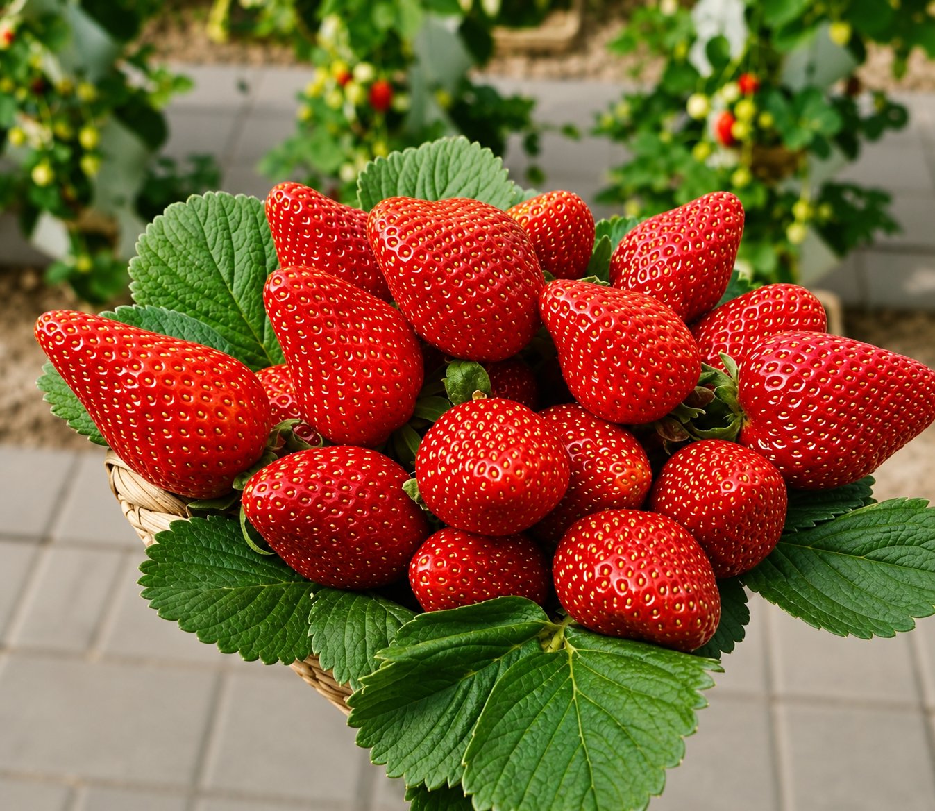 مزرعة الفراولة